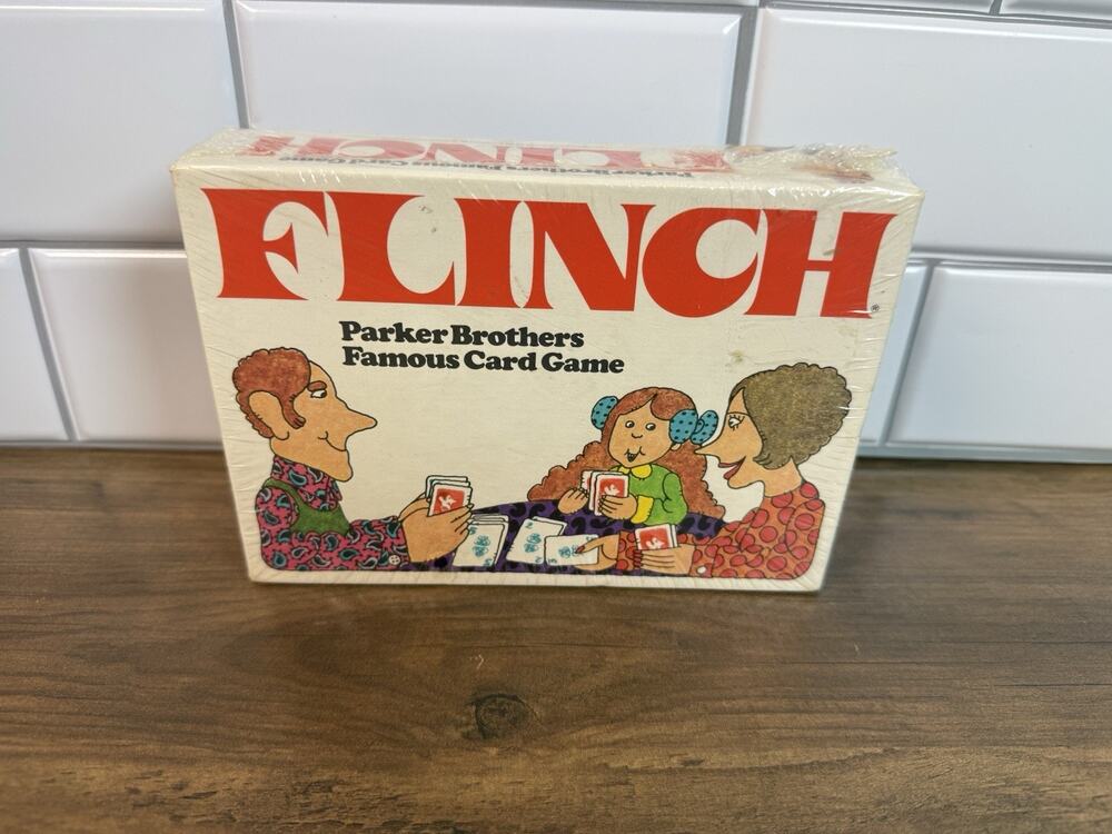 Vintage 1976 Flinch Card Game Parker Brothers NEW SEALED